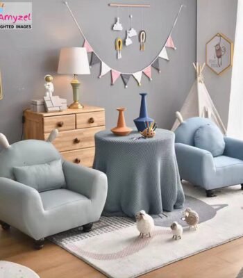 Bunny Ears Kids Sofa - Adorable and Comfortable Couch for Children