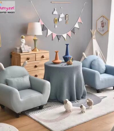 Bunny Ears Kids Sofa - Adorable and Comfortable Couch for Children