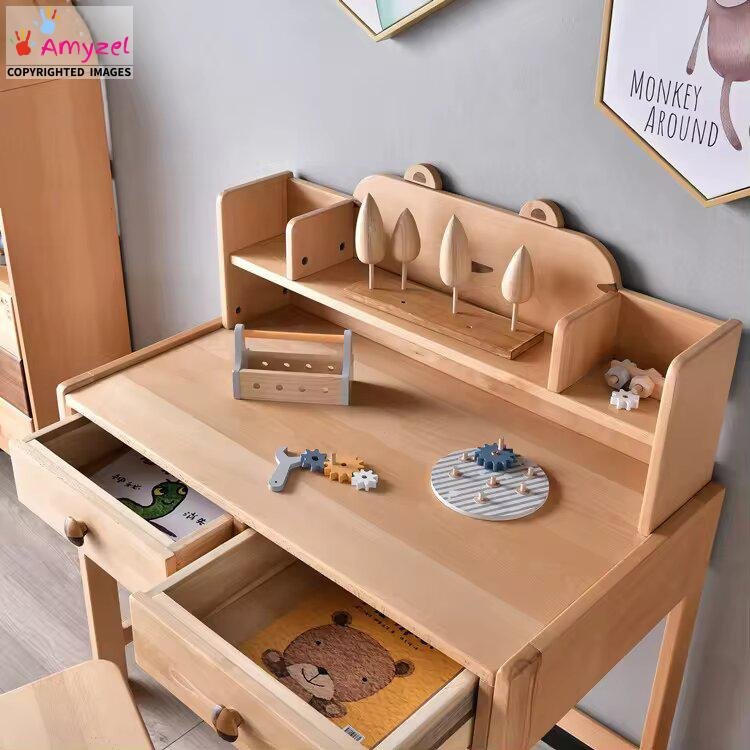 Studle table magnified