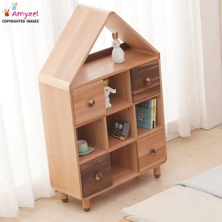 Sheesham wood Kids Bookshelf image