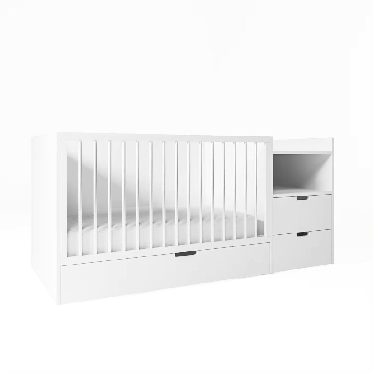 Versatile Crib with drawers