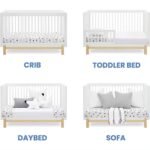 4-in-1 Convertible Baby Crib..