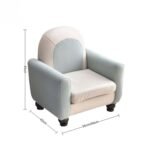 Comfy Kids Sofa Chair - Soft Couch for Children's Room dimension