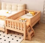 Bedside Crib / Co-Sleeper with stairs.