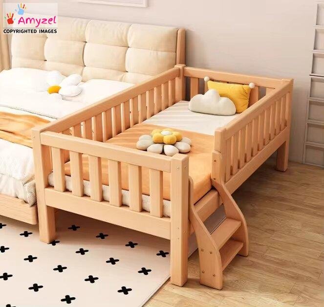Bedside Crib / Co-Sleeper with stairs. Bedside Crib / Co-Sleeper with stairs.