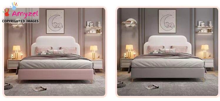 Premium Wood Childrens Bed two colors Premium Wood Childrens Bed two colors