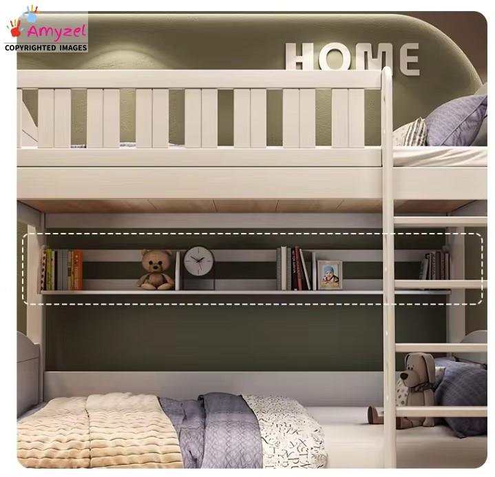 Versatile Bunk Bed with Stair Storage and Ladder closeup Versatile Bunk Bed with Stair Storage and Ladder closeup