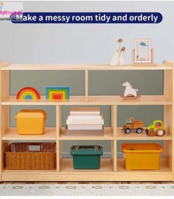 Happy Kids Storage Cabinet | Bookshelf