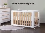 Sheesham Wood Infant Crib | Infant Cot | Nursery Bedding..