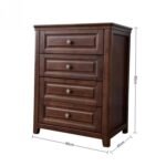 Sheesham wood cabinet size