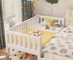 Bedside Crib/Co-Sleeper – Safe and Convenient for Bonding white