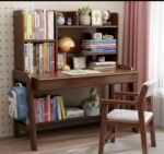 Sheesham Wood Study Table - walnut