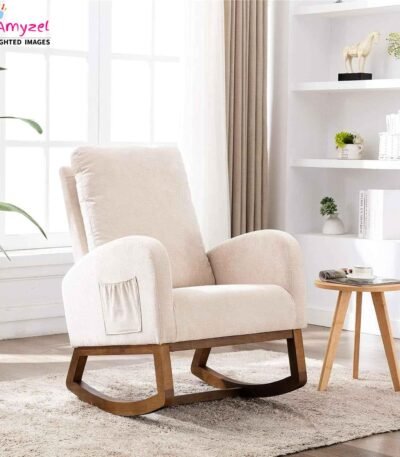 Premium Sheesham Wood Rocking Chair| 100% Solid Wood| Wood Rocking Chair