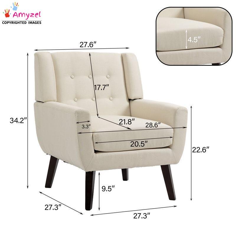 Solace Soft Easy Chair | Premium Lounge Chair Solace Soft Easy Chair | Premium Lounge Chair dimension