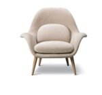 Nordic Single Sofa Chair beige