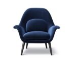 Nordic Single Sofa Chair blue