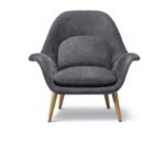 Nordic Single Sofa Chair grey