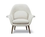 Nordic Single Sofa Chair off white