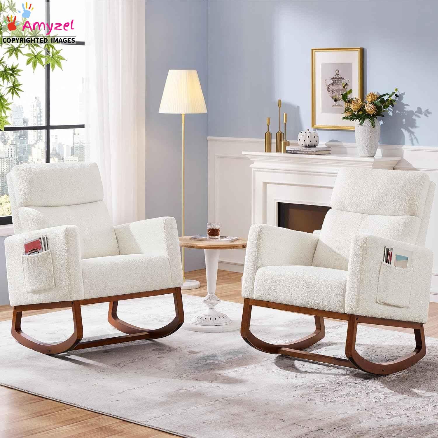 Luxurious Sheesham Wood Rocking Chair. Luxurious Sheesham Wood Rocking Chair.