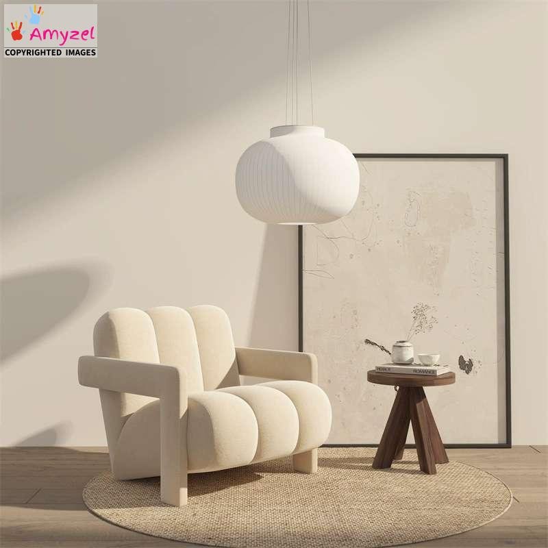 Delicado Single Sofa Chair l Elegant Wood Frame Lounge Chair Delicado Single Sofa Chair l Elegant Wood Frame Lounge Chair