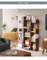 Sheesham Wood Bookshelf I Sheesham Solid Wood Bookcase side view