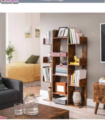 Sheesham Wood Bookshelf I Sheesham Solid Wood Bookcase side view