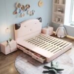 Kitty Design Kids Bed storage