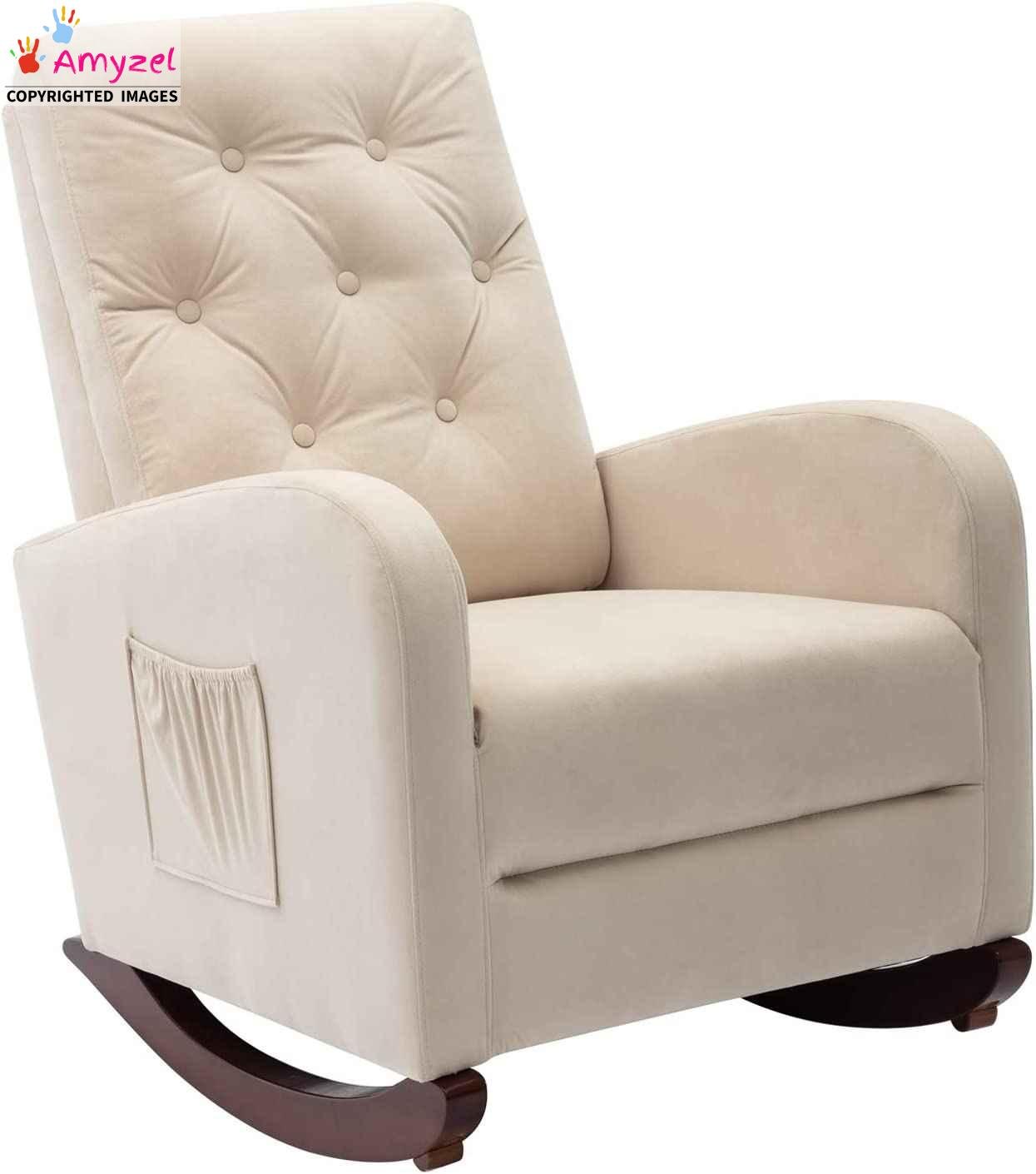 Solid Wood Rocking Chair: dimension Solid Wood Rocking Chair: dimension