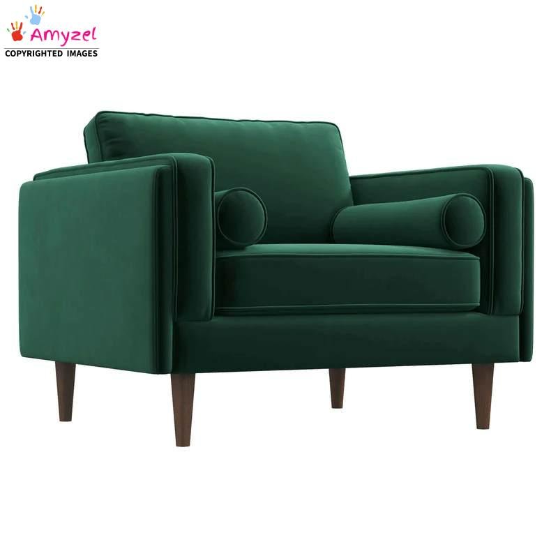 Royale lounge chair l Luxurious Single Sofa Chair  green Royale lounge chair l Luxurious Single Sofa Chair green